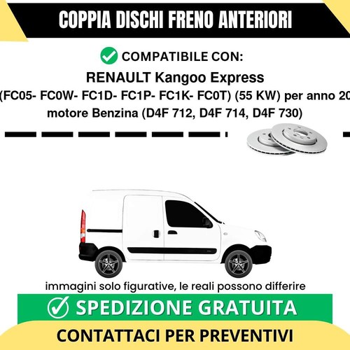 Coppia dischi freno - freno, anteriori
