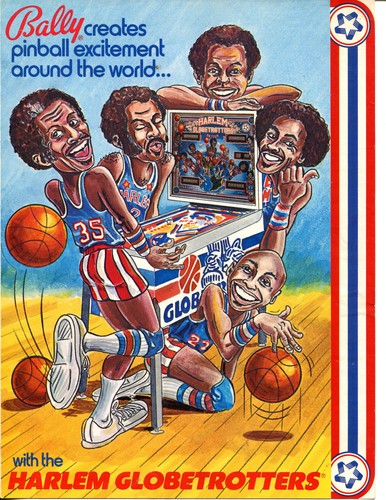 Harlem globetrotters bally - globetrotters,