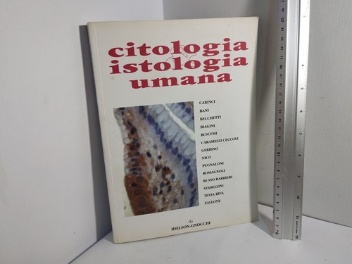 Citologia istologia umana - citologia,
