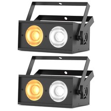 2x COB LED 2in1 par DMX