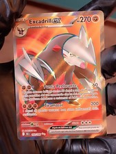✨ CARTA POKEMON EXCADRILL EX 160/086  ITA FULL ART RARA LUCE NERA ✨