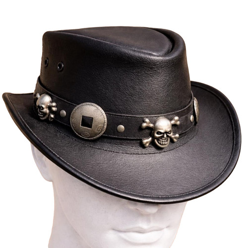 Cappello cowboy pelle - cappello, da