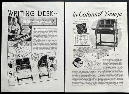 Scrittoio coloniale 1934 - 1934, howto