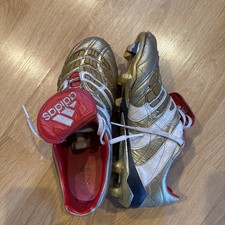 Adidas Predator Accelerator FG Gold taglia 7.5US Limited Remake Zidane nuove con scatola