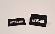 PAIR OF ORIGINAL LABELS  FOR ESB SPEAKERS GOLD, CLASSIC, CDX LX & SB SERIES