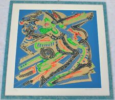 Mastroianni Umberto serigrafia su rame 70x70 RARA