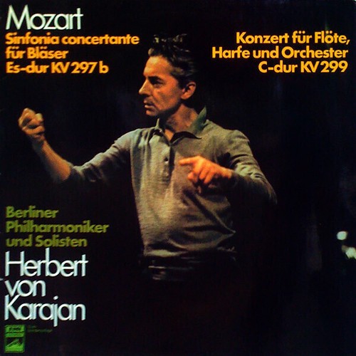Mozart sinfonia - lp, (karajan)