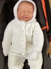 Cardigan e guanti Aran con