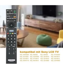 RM-ED016 Telecomando sostitutivo compatibile con Sony LCD TV Bravia KDL-40W5500 
