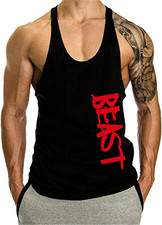 Beast Palestra Uomo Canotta