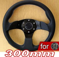 Volante Sportivo 300mm per Peugeot 106 205 206 305 306 307 309 405 406 XSI GTI