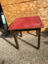 TAVOLO DA OSTERIA CON FORMICA ROSSA
