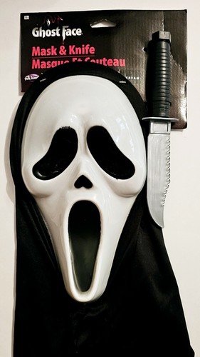 Set maschera coltello - maschera, e