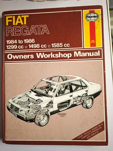 Fiat regata 86 manuale - regata,