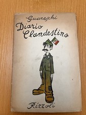 Giovannino Guareschi - Diario Clandestino - Prima Edizione dicembre 1949-Rizzoli