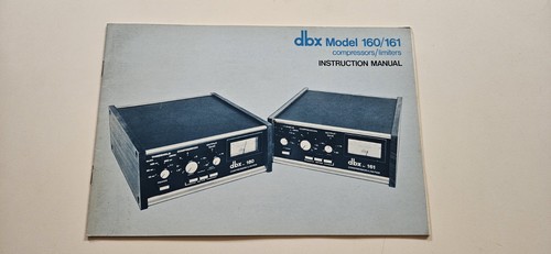 Dbx modello 160 161 - modello, 160/161
