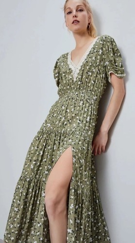 Abito midi zara - zara, con