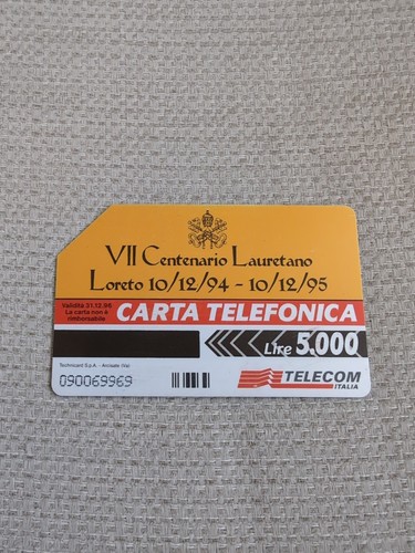 Carta telefonica telecom - carta,