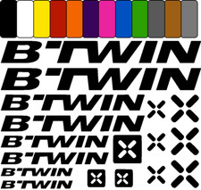 adesivi btwin sticker bici bicycle