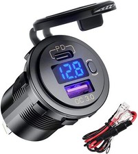 12V QC 3.0 PD USB presa auto