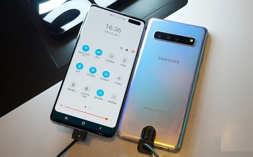 Smartphone samsung galaxy s10 - smartphone,