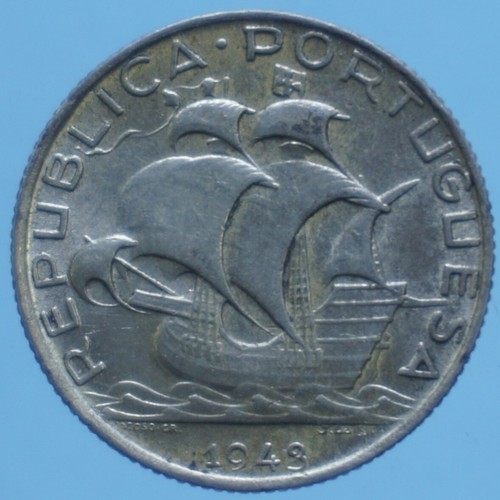 Portogallo escudos 1943 - 1/2,