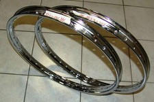 COPPIA CERCHI ACCIAIO MOTO