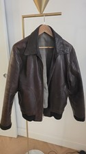 Giacca Pelle 50 Marrone