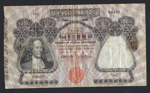 Regno banco napoli - di,