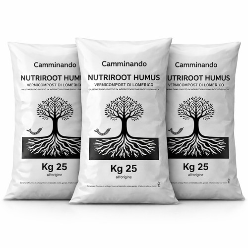 Humus lombrico naturale 75 - di,