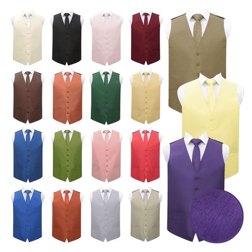 Set gilet cravatta uomo - gilet,