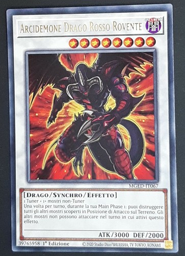 Arcidemone drago rosso - arcidemone,