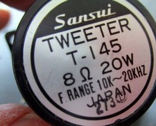 TWEETER SANSUI T-145, T-I45 DI