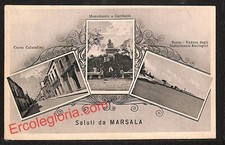 ai9353 - CARTOLINA D'EPOCA - Trapani Provincia - Marsala