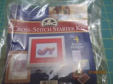 NIP DMC Cross Stitch Starter
