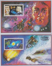 Gibuti MNH Sc 610-11 IMPERF