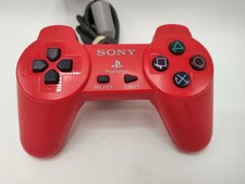Sony Playstation PS1 controller digitale rosso OEM originale SCPH-1080 *VGC* testato!