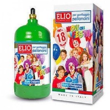 Bombola di elio usa e getta per 18 palloncini inclusi in confezione