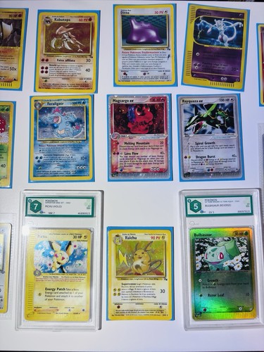 Lotto carte pokémon vintage - lotto,