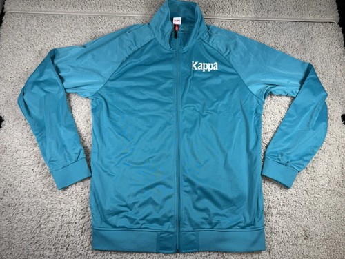 Kappa mens turquoise full - mens, zip