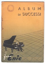 Spartiti ALBUM DI SUCCESSI Fono Enic 1954 - 10 brani PIANOFORTE PIANO