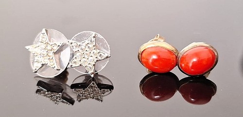 Lotto orecchini argento - lotto,