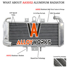 Aluminium Radiateur Pour