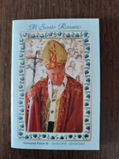 Giovanni Paolo II, Holy Card