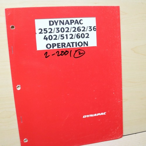 Dynapac 252 302 362 - dynapac, 402