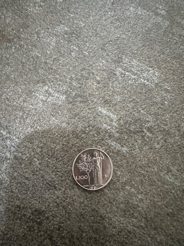 Moneta 100 lire piccola - 100,