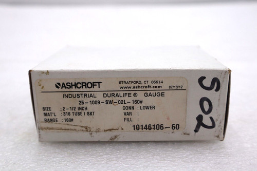 Ashcroft 10146106 pressure - 10146106-60,