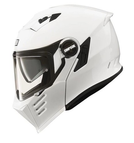 Casco simpson darksome bianco - simpson,