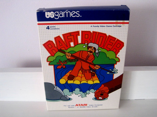 Videogioco atari 2600 raft - atari,