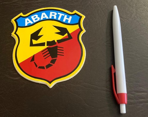 Adesivo abarth originale - abarth, anni